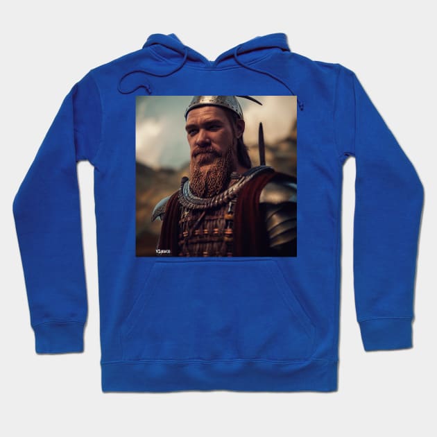 Viking Raider Hoodie by Grassroots Green